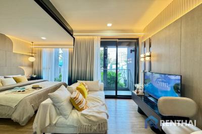 New condominium presale Aquarous Jomtien  1 bedroom 34 sqm
