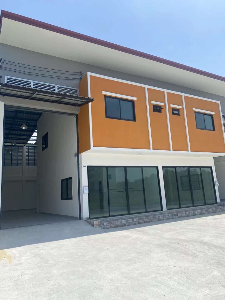 For Rent ให้เช่าโกดังพร้อมสำนักงานและที่พักอาศัย พื้นที่ 158 ตารางเมตร