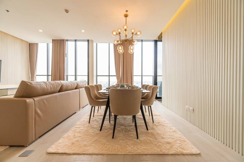 ♦ Modern Luxury style ♦ ตึก B ชั้น 40+ Type B82 | 120.23 ตร.ม. 2 ห้องนอน | คอนโดมีSkywalk เชื่อมเข้า BTS เพลินจิตและเซ็นทรัล เอ็มแบสซี่ – รูปที่ 3