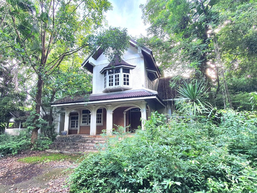 For sale: 2-storey detached house with 4+ rai of land, on Suwannason main road, Ban Lam, Wihan Daeng, Saraburi