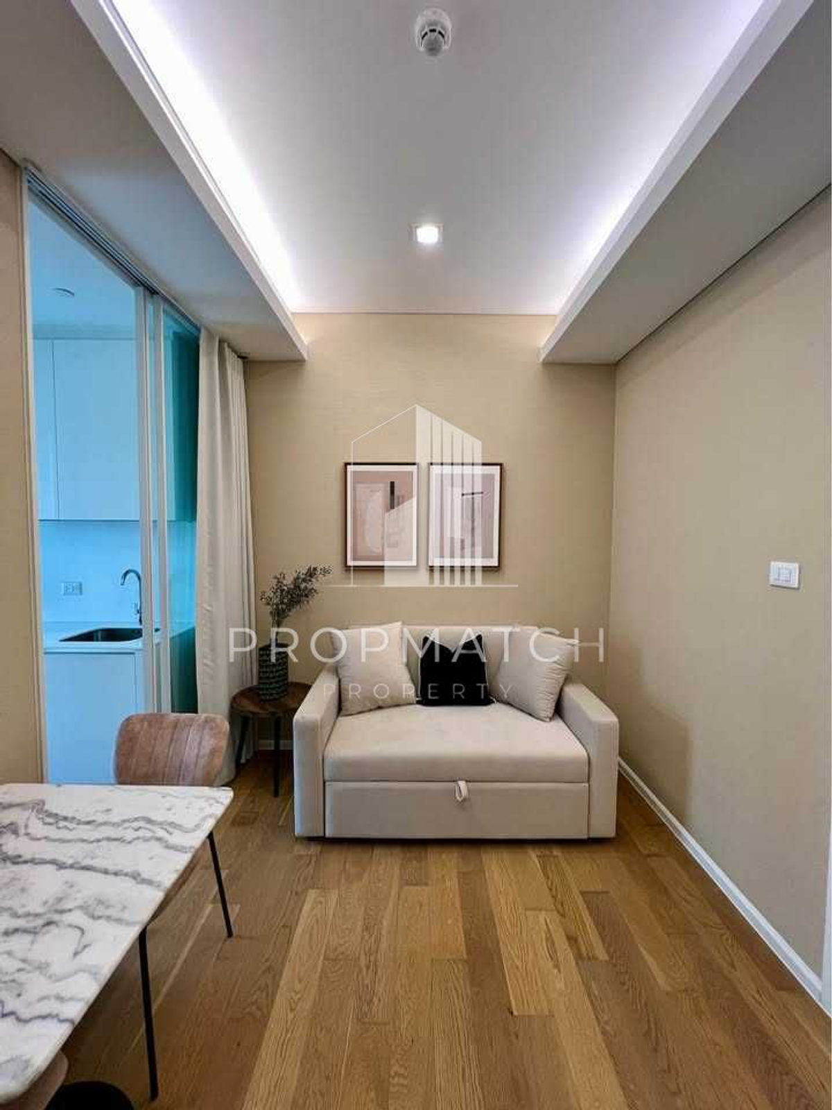✨Wow price, super cool decorated room✨The Saint Residences (2 bedrooms, 65 sq m.) High floor, great view, price only 6.59 million baht. Tel.0981315848 @propmatch