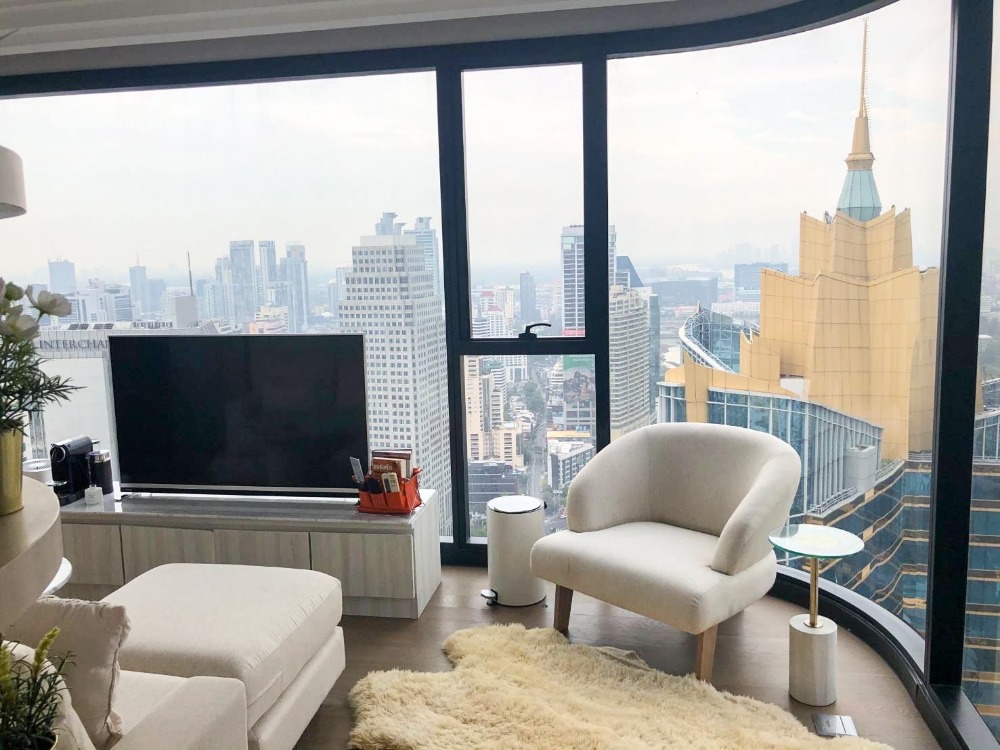 ♦ Good Deal ♦ ชั้น 40+ 64.5 ตร.ม. | 2 ห้องนอน 2 ห้องน้ำ | ตกแต่ง Super Luxury วิว 270 องศา | คอนโด ใกล้ MRT สุขุมวิท 61 ม., BTS อโศก 400 ม., เทอร์มินอล 21 450 ม. – รูปที่ 4