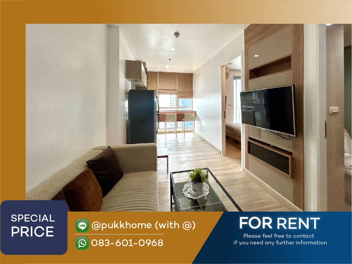 For rent Rhythm Sukhumvit 50 🚋BTS On Nut / Size 35 sq m. 1 bedroom, divided into separate rooms✨   いらっしゃいませ