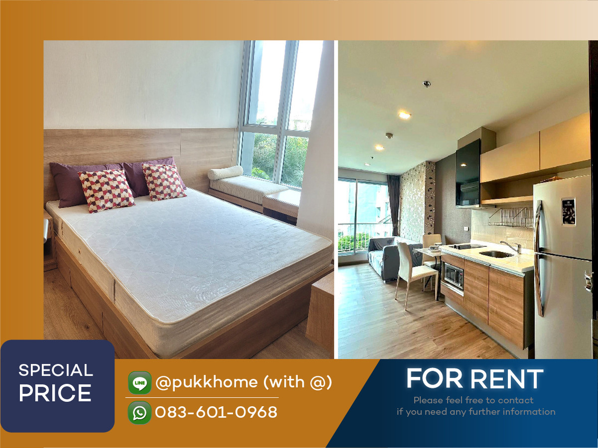 Rhythm Sukhumvit 50 | 35 sq.m. Beautiful room 📞 Line: @pukkhome (with @), 083-601-0968   いらっしゃいませ
