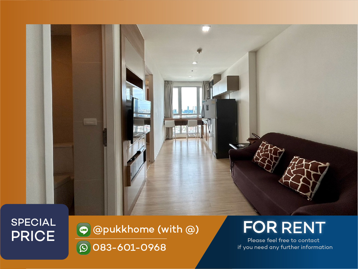 Rhythm Sukhumvit 50  | 35 ตร.ม. ห้องเเต่งสวย 📞 Line : @pukkhome (with @) , 083-601-0968   
