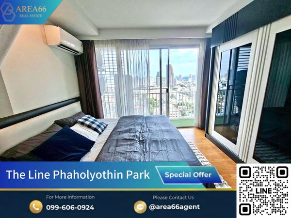 🔥ห้องสวยพร้อมขาย‼️ชั้นสูง วิวดี | Condo The Line Phaholyothin Park