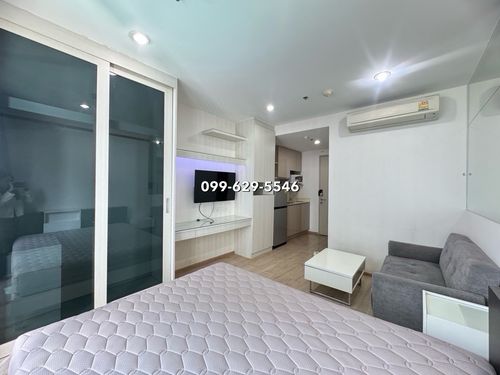 ลดแรงมากห้องสตูดิโอ 🔥 IDEO Q CHULA MRTสามย่าน studio 22 ตรม 4.00 MB 💖แต่งพร้อมเข้าอยู่ Tel. 099-629-5546