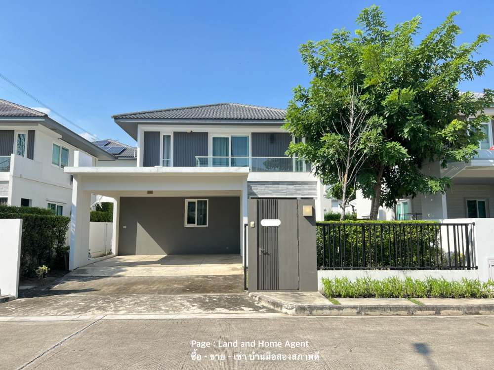 Single house for sale MANTANA Onnut-Wongwaen5 village, plot near club house, 3 bedrooms, near Mega Bangna Single house for sale MANTANA Onnut-Wongwaen5 village, plot near club house, 3 bedrooms, near Mega Bangna