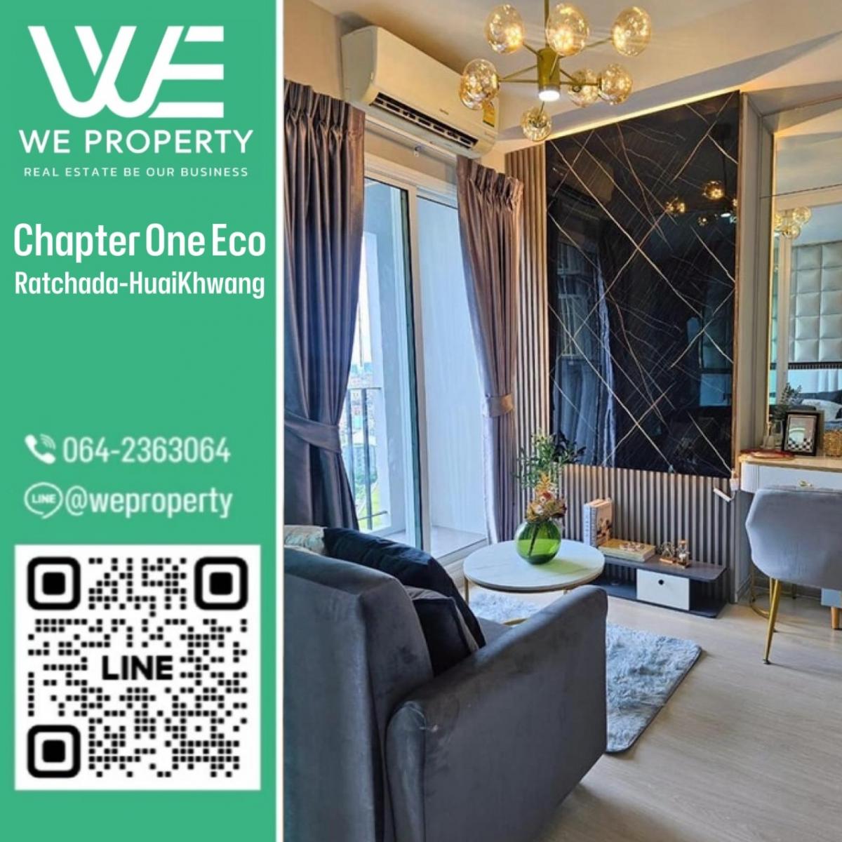 New room, beautifully decorated ⭐️Chapter One Eco Ratchada-Huai Khwang New room, beautifully decorated ⭐️Chapter One Eco Ratchada-Huai Khwang