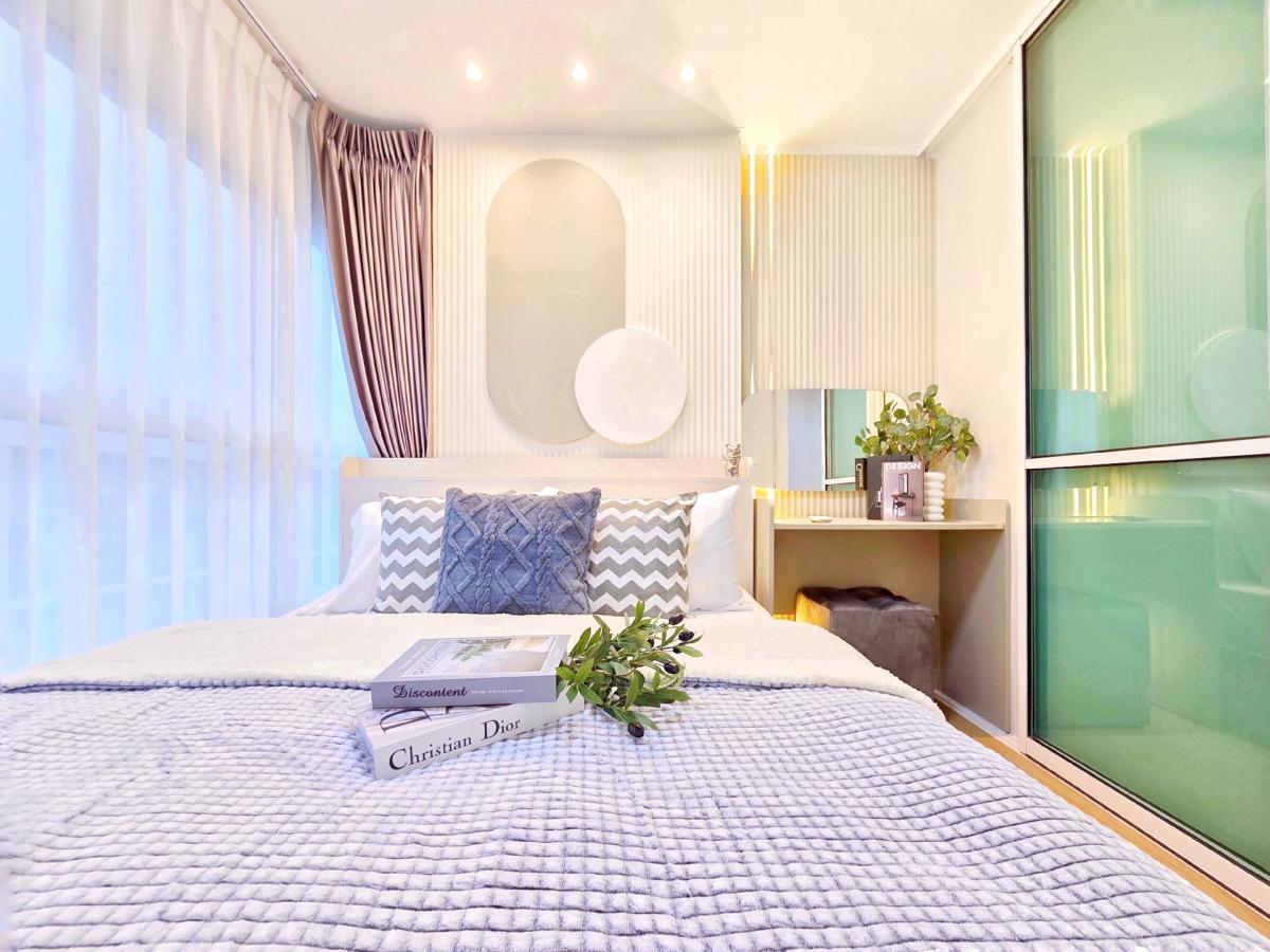 《ห้องมุม》👑👑 D condo รามคำแหง9 ผ่อนเริ่ม 7,000 ฟรีเฟอร์ ฟรีโอน – รูปที่ 3