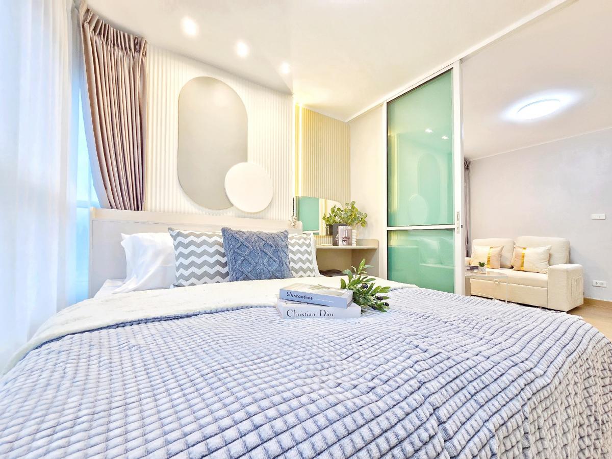 《ห้องมุม》👑👑 D condo รามคำแหง9 ผ่อนเริ่ม 7,000 ฟรีเฟอร์ ฟรีโอน – รูปที่ 2