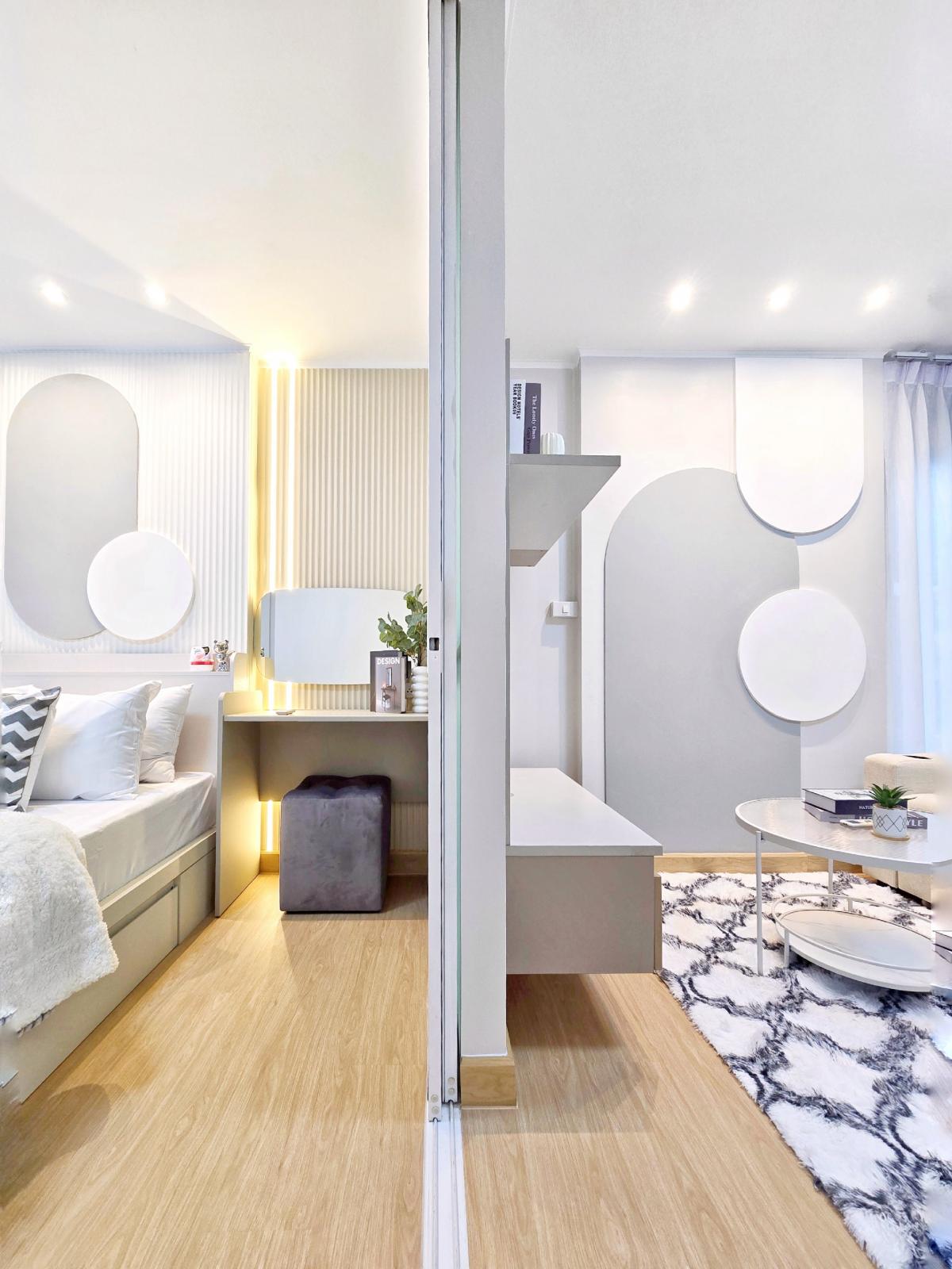《Corner room》👑👑 D condo Ramkhamhaeng 9, installment starts at 7,000, free furniture, free transfer 《Corner room》👑👑 D condo Ramkhamhaeng 9, installment starts at 7,000, free furniture, free transfer