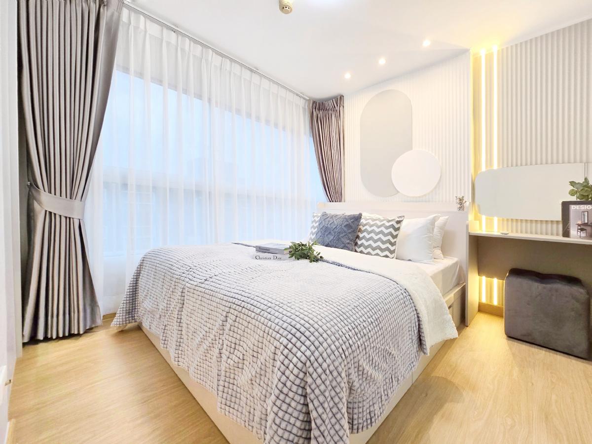《ห้องมุม》👑👑 D condo รามคำแหง9 ผ่อนเริ่ม 7,000 ฟรีเฟอร์ ฟรีโอน – รูปที่ 4