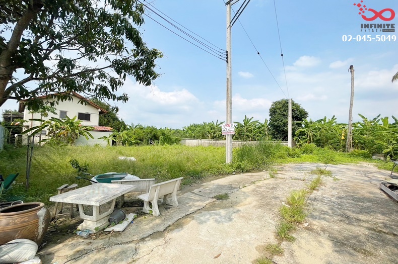 Land for sale, corner plot, 124 square wah, Soi Boromratchonnanee 76, Intersection 17, Boromratchonnanee Road – รูปที่ 2