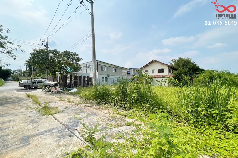 Land for sale, corner plot, 124 square wah, Soi Boromratchonnanee 76, Intersection 17, Boromratchonnanee Road – รูปที่ 3