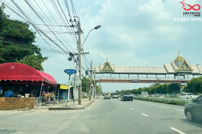 Land for sale, corner plot, 124 square wah, Soi Boromratchonnanee 76, Intersection 17, Boromratchonnanee Road – รูปที่ 4