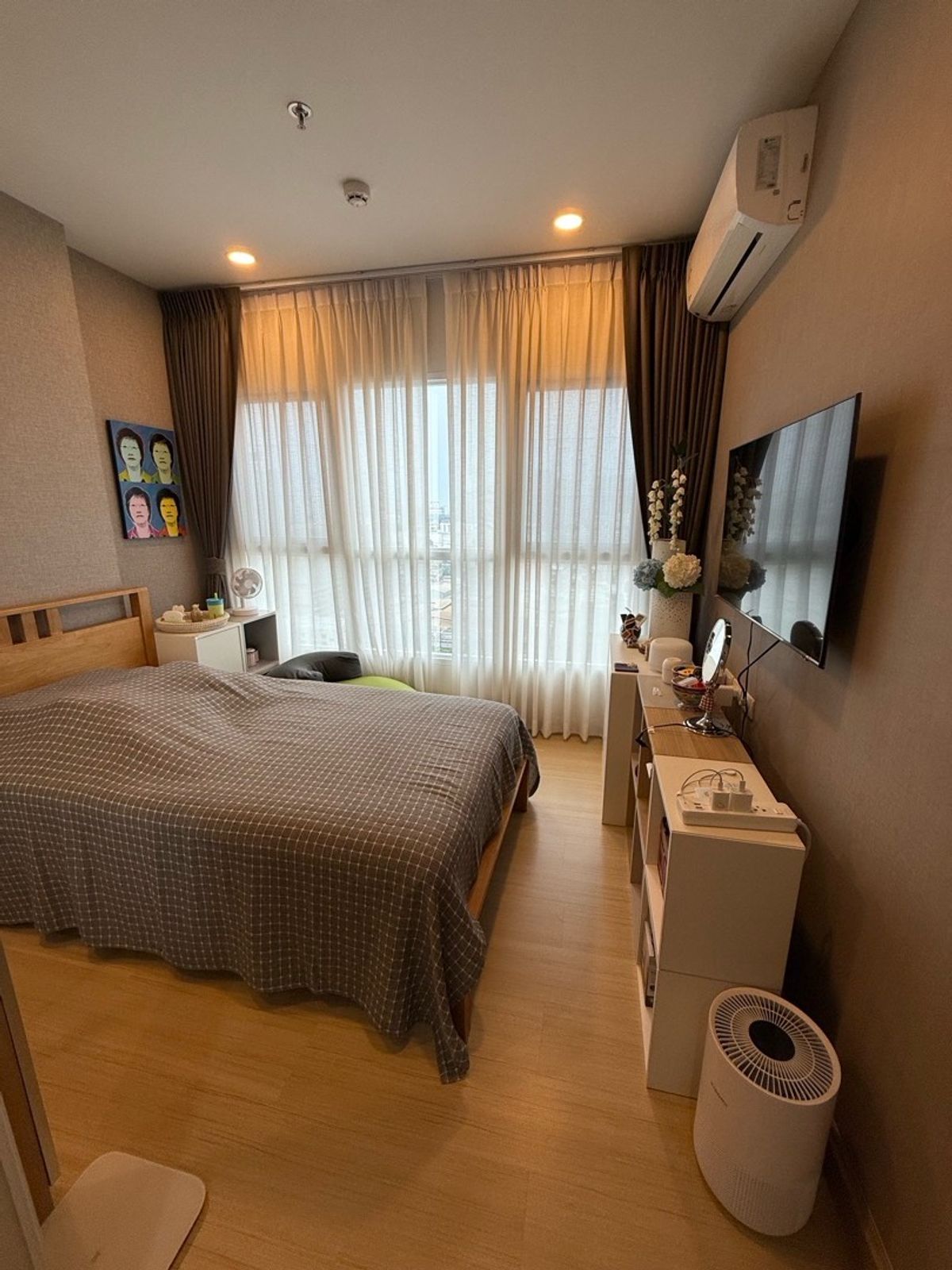For rent Supalai Veranda Ramkhamhaeng 2 bedrooms, 2 bathrooms, Building B, 29th floor, stadium view, complete furniture and appliances For rent Supalai Veranda Ramkhamhaeng 2 bedrooms, 2 bathrooms, Building B, 29th floor, stadium view, complete furniture and appliances