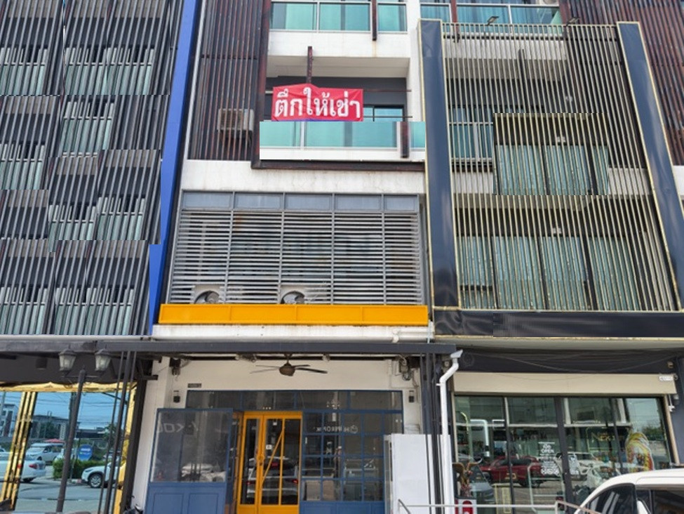 For Rent ให้เช่า อาคารพาณิชย์ 4 ชั้น / ริมถนนเลียบด่วน กาญจนาภิเษก มุ่งหน้าไปอ่อนนุช / ติดถนน / ใกล้ ม.รามคำแหง 2 / แอร์ 4 เครื่อง / จอดรถหน้าอาคาร 2 คัน / ตกแต่งพร้อม / เหมาะหลากหลายธุรกิจ จดบริษัทได้ – รูปที่ 4