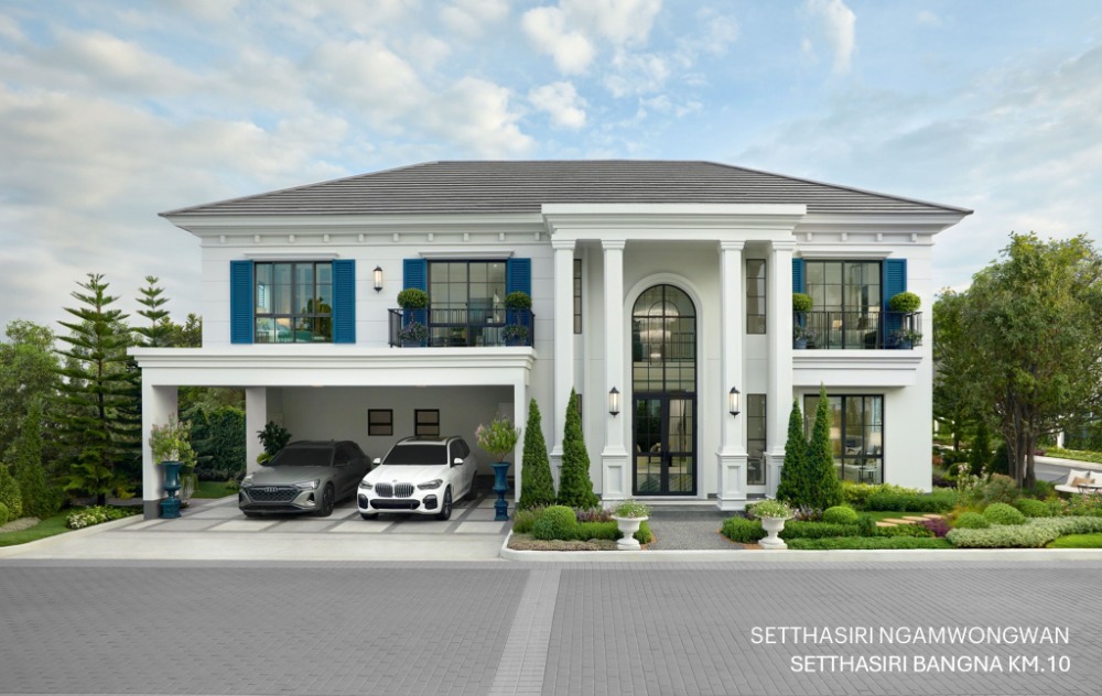 บ้านทำเลทอง เศรษฐสิริ บนทำเลบางนา กม. 10 ลดพิเศษ 24.9 ล้าน
