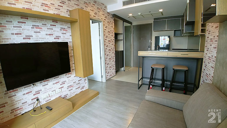 ขาย – 1 ห้องนอน แต่งเท่ห์ สไตล์ลอฟต์ คอนโดใกล้ BTS  ที่ NYE by Sansiri – รูปที่ 3