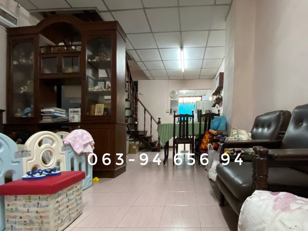 H1334 ขายทาวน์เฮาส์2ชั้น หมู่บ้านฉัตรแก้วแฮปปี้แลนด์ ใกล้เดอะมอลล์บางกะปิ – รูปที่ 2