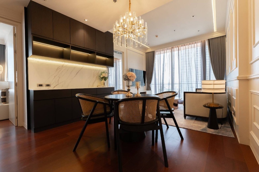 For rent KHUN by YOO, beautiful condo, Luxury, 2 bedrooms, 2 bathrooms, fully furnished, ready to move in LH-RW005339 – รูปที่ 3