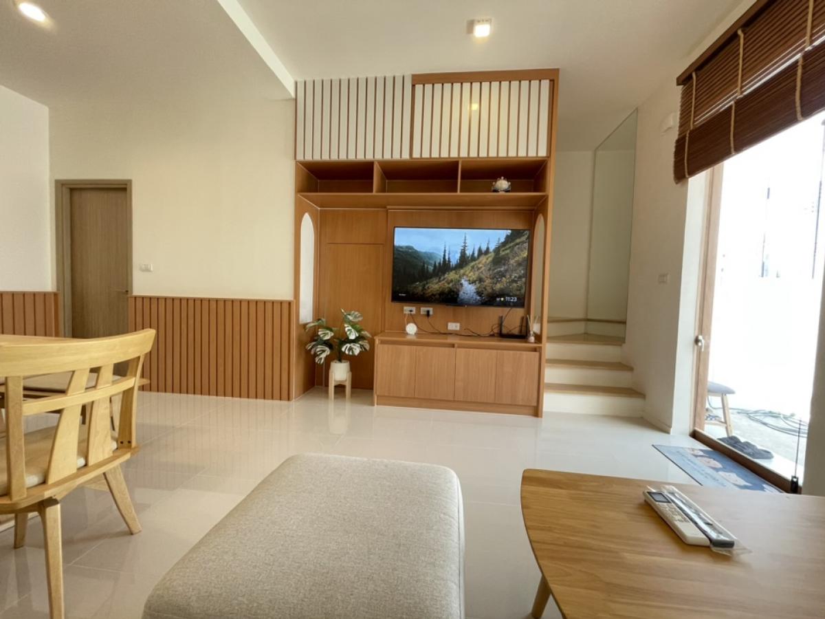 🍵ทาวน์โฮม🌿Minimal Style🏘️ ให้เช่าด่วน 🔥🔥Nora Bangna 3นอน 2น้ำ 18ตรว. 116ตรม. - - เฟอร์ครบ‼️ ฟรีมอไซด์ และ Wifi – รูปที่ 4