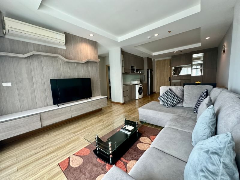 ห้องเช่า 2 ห้องนอน ในโครงการลัดดาพลัส ห้องสวย วิวทะเล ตกแต่งครบ – รูปที่ 2
