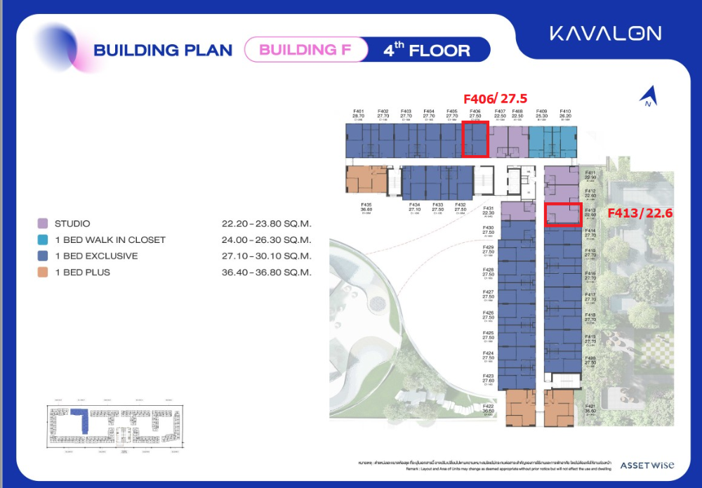🔥**Kavalon ( selling) Selling reservation slip!!! Best location, near Bangkok University, all room sizes available** 🔥 – รูปที่ 3