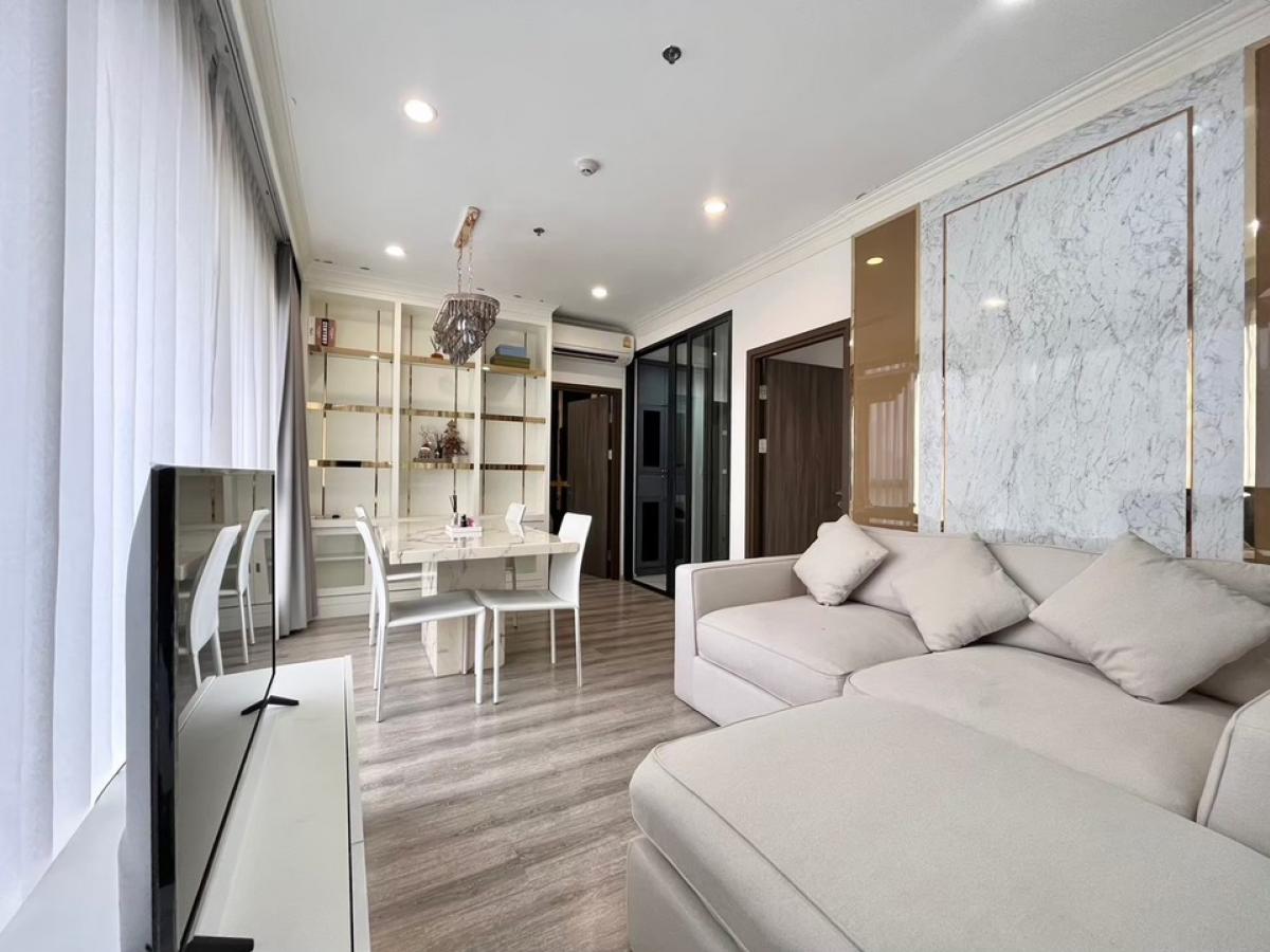 🔥Sell Ideo Mobi Asoke🔥2BR 1BR🔥58 sq m. 19th floor🔥Beautiful view, beautifully decorated room🔥Sell for 12.29 million