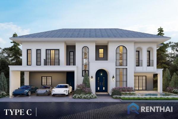 บ้าน 4 ห้องนอน ที่มีพื้นที่กว้างขวางที่ Palm Grandios Pattaya