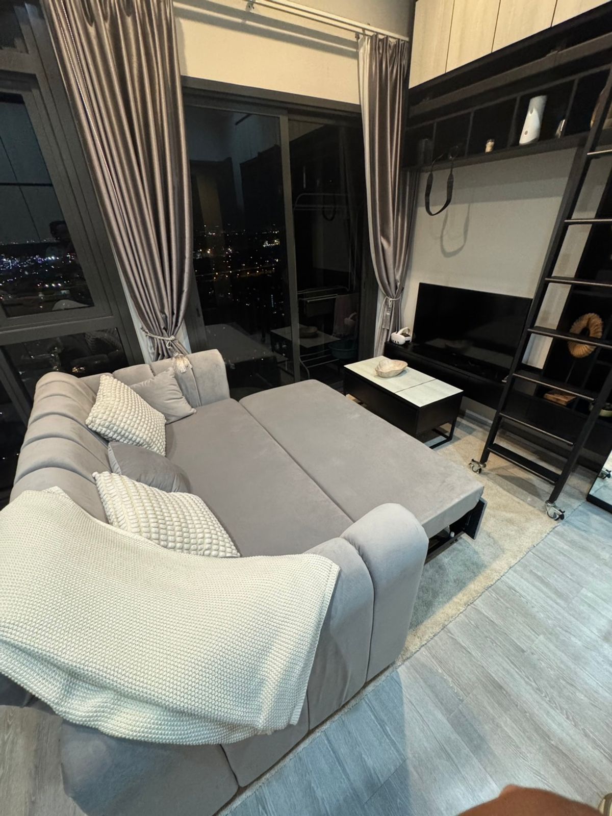 Rent : The Line Sukhumvit 101 ,   1 Bed 1 Bath , size 34 sqm , high Floor fully furnished – รูปที่ 2
