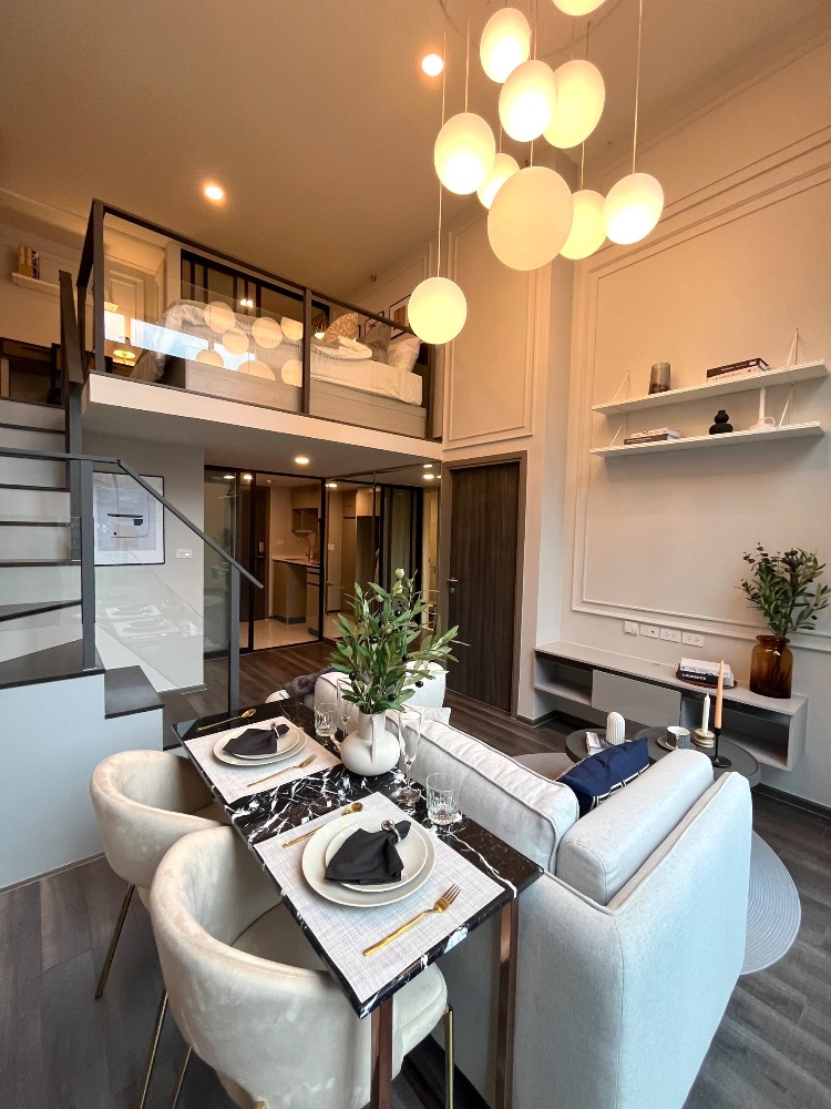 (FQ) For Sale Duplex Knightbridge space rama9 Price 9,540,000 Baht only