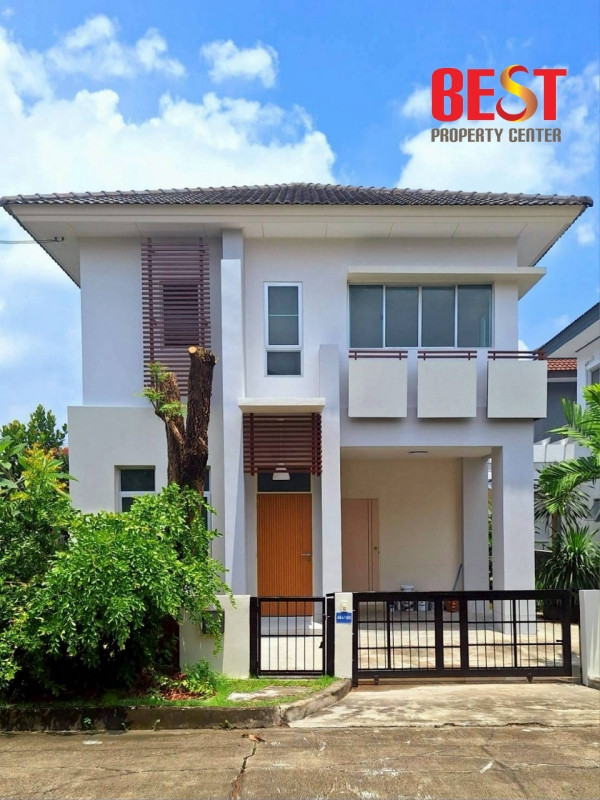  🏡 ขายบ้านแฝดสไตล์บ้านเดี่ยว หลังริม | โครงการพร้อมพัฒน์ กรีนโนว่า รามอินทรา – รูปที่ 2
