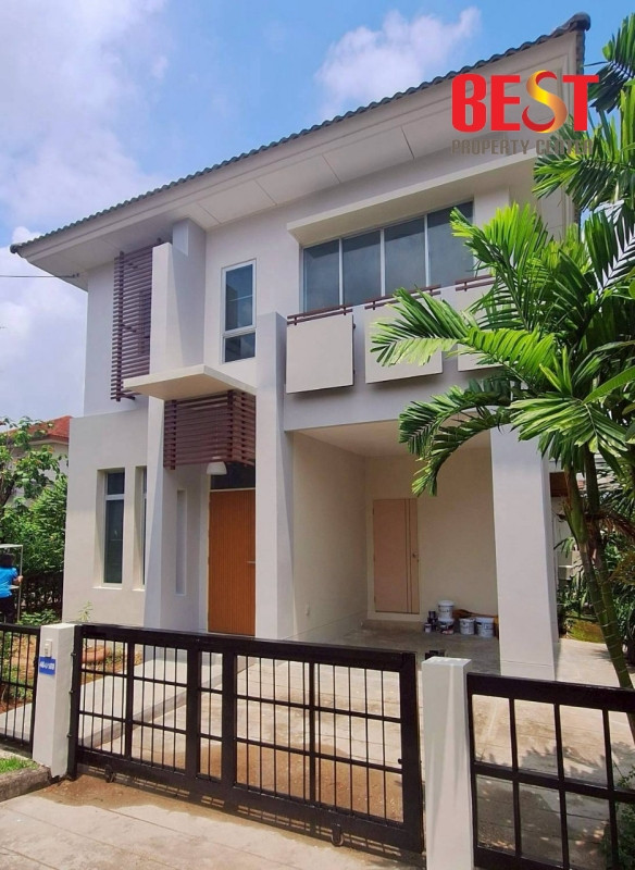  🏡 ขายบ้านแฝดสไตล์บ้านเดี่ยว หลังริม | โครงการพร้อมพัฒน์ กรีนโนว่า รามอินทรา – รูปที่ 3