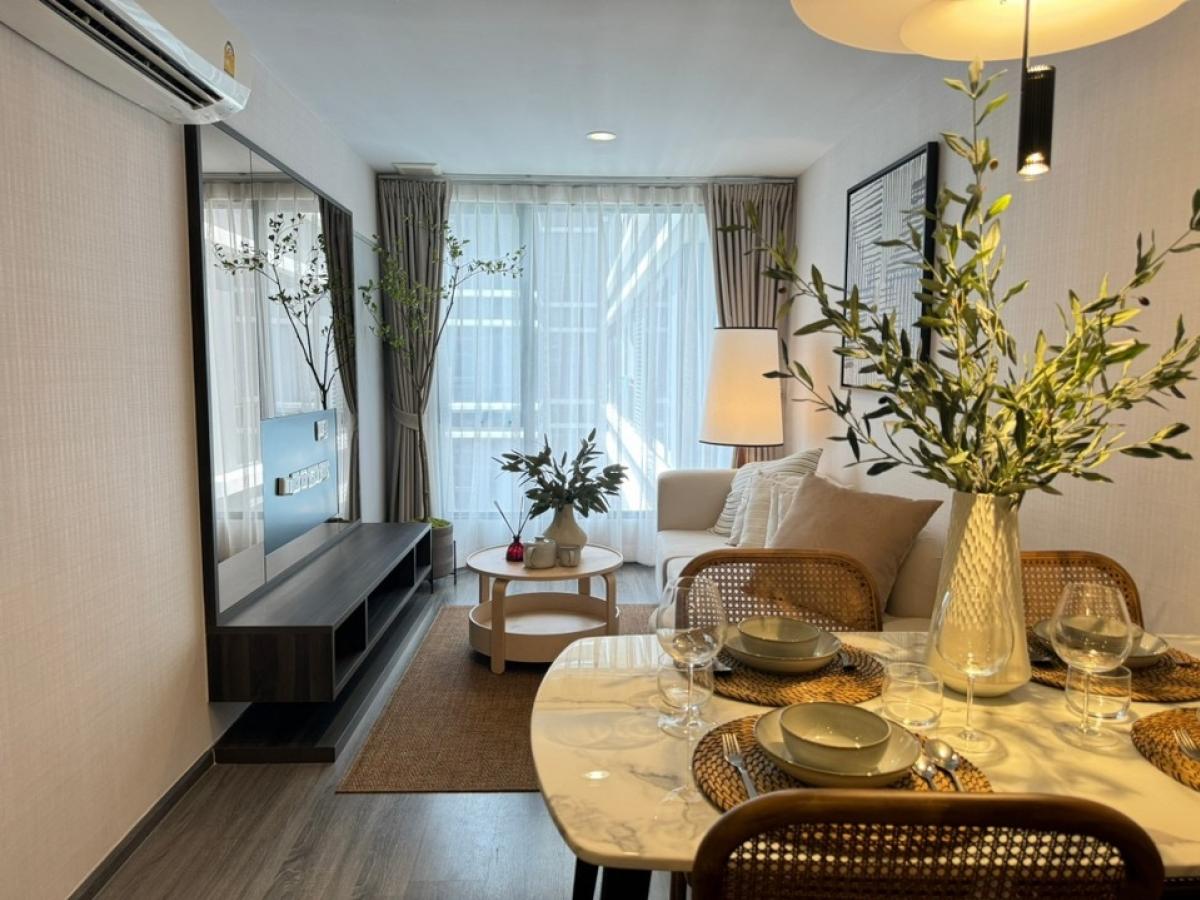 ideo mobi sukhumvit 40 🔥2Bed 52sq.m. 7.59mb. Fully Furnished Bts.Ekkamai Call/Line : 0646428664 (Phat)