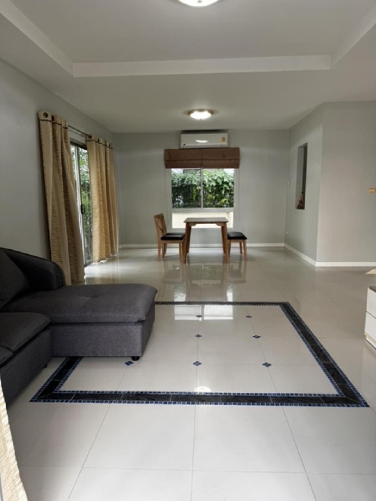 ✅For rent🏠2-storey detached house, Manthana Village, Pinklao, Rama 5, size 62.80 sq m., 3 bedrooms, 3 bathrooms, 2 cars can be parked in the house, price 23,000 baht/month 🔔Hurry up and book now. – รูปที่ 2