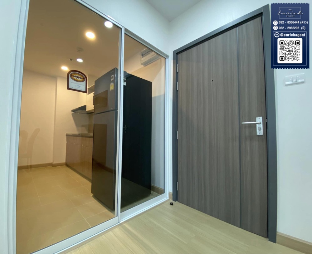 💙For rent Supalai Veranda Ramkhamhaeng, corner room, swimming pool view, MRT Lam Sali intersection💙 Call 092-8366444 Dao // Line id : @enrichagent – รูปที่ 3