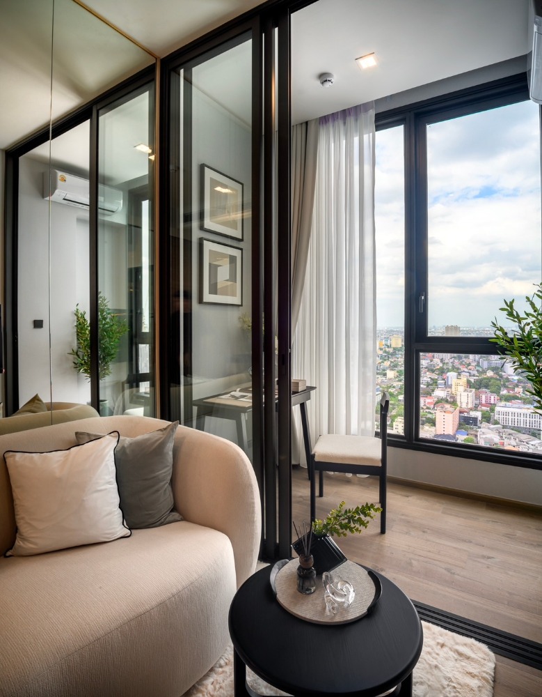 ให้เช่า 1  Bedroom Plus ห้องแต่งใหม่พิเศษ ชั้นสูง ตกแต่งสวย ครบ พร้อมเข้า – รูปที่ 4