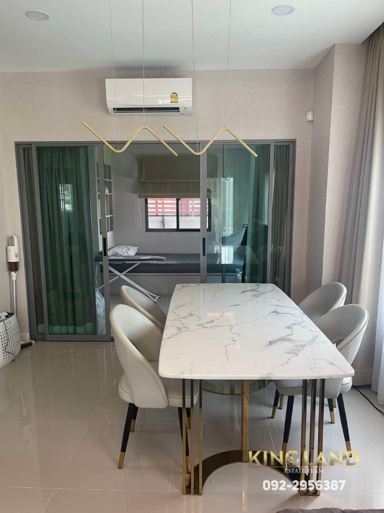 #For rent, 2-storey single house, Perfect Place Rangsit-Bangpoon, built-in, ready to move in, 3 bedrooms, 3 bathrooms, parking for 2 cars, good location, next to Udonratthaya Expressway, the front of the house faces north #Accept foreigners 📣Rental price  – รูปที่ 3