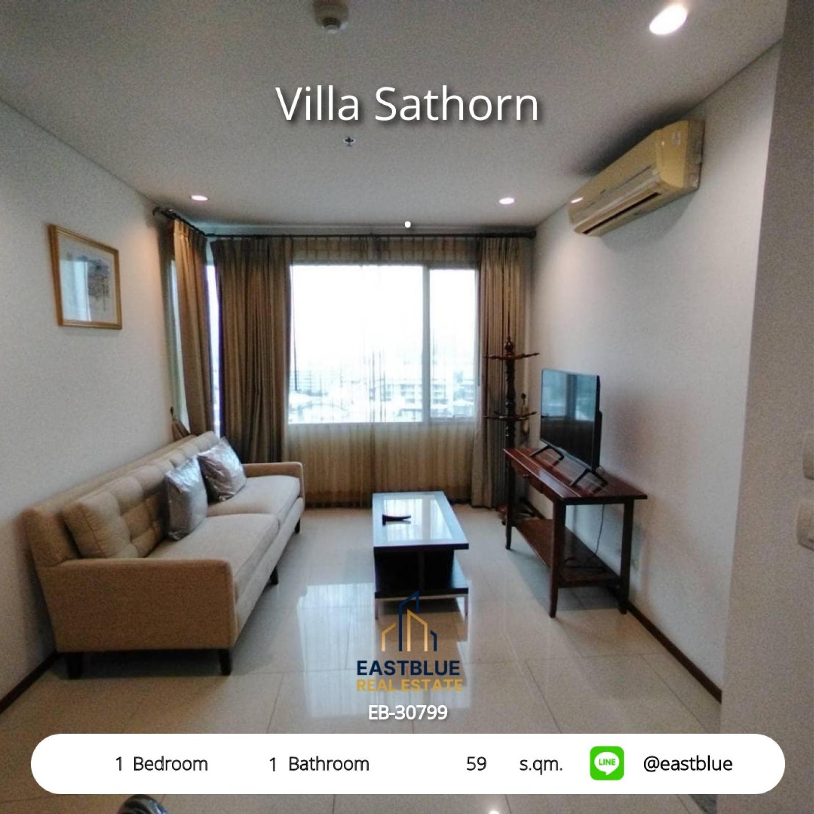 Villa Sathorn, 1 bed, 22000 per month
