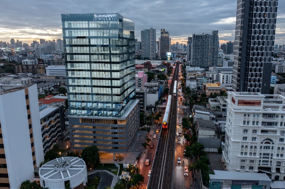 อาคารสุขุมวิท ฮิลล์ ( Sukhumvit Hills ) สำนักงานให้เช่าติดถนนสุขุมวิท ใกล้สถานีรถไฟฟ้า BTS อ่อนนุช และ  BTS บางจาก 500 เมตร – รูปที่ 2