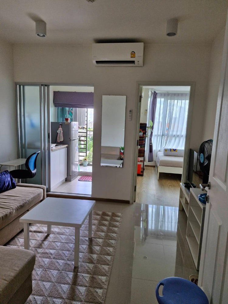 ขายหรือให้เช่าคอนโดแนวรถไฟฟ้า[Foreign Quota] Cozy 1BR CondoBangkokSuberb for SALE/RENT - U Delight Rattanathibet, Near MRT Nonthaburi Civic Center Superb location in Nonthaburi CBD! Fully renovated 1-bedroom condo 9th floo