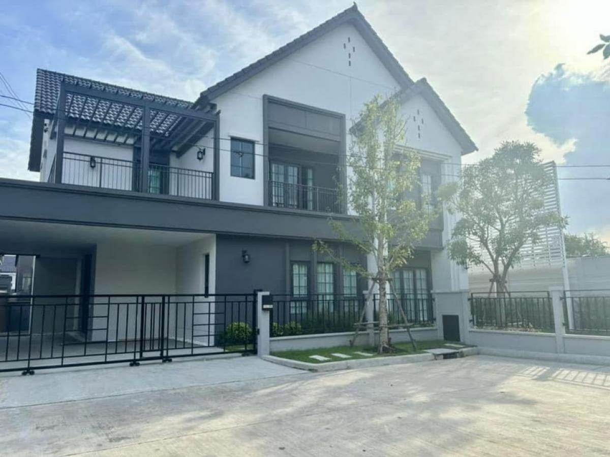 🌟 ให้เช่าบ้านเดี่ยว เซนโทร บางนา บ้านสวย 2 ชั้น หลังมุม 4 ห้องนอน | 5 ห้องน้ำ ตกแต่งสวย พร้อมอยู่ ทำเลศักยภาพใกล้เมกาบางนา💥ค่าเช่า: 140,000 บาท/เดือน – รูปที่ 2