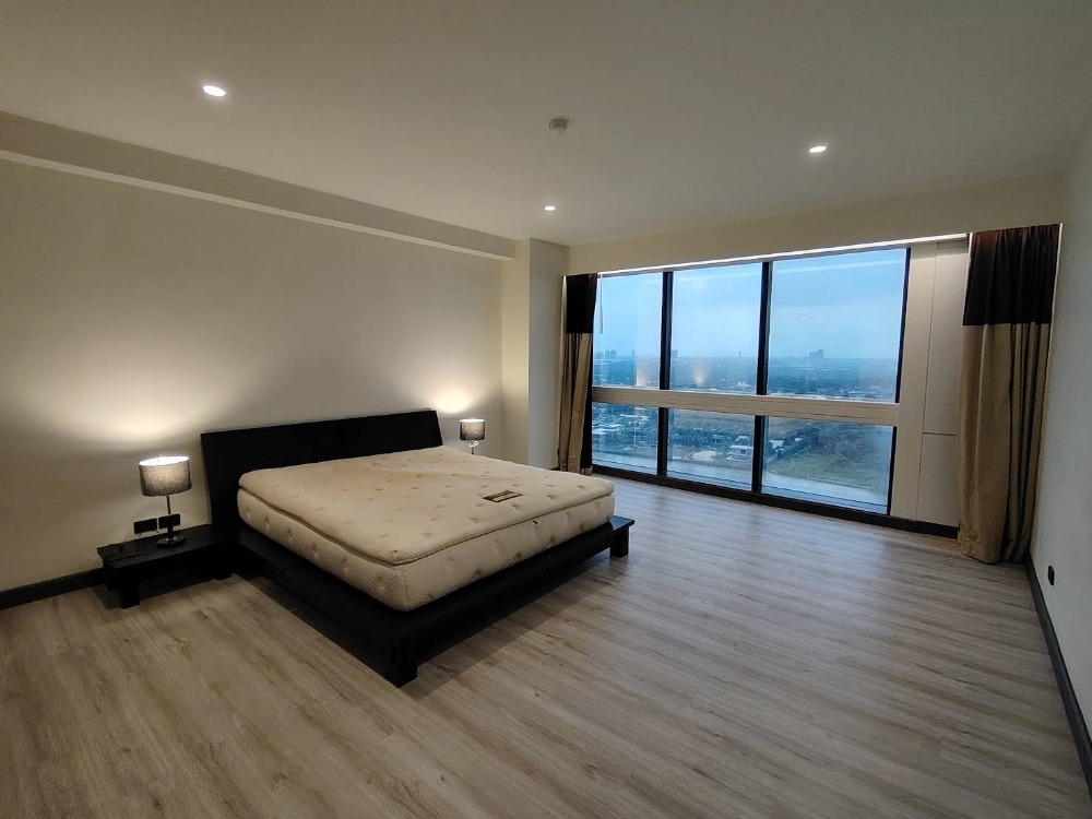 For rent PM Riverside Condo Rama 3, area 276 sq m, 22nd floor, Chao Phraya River view, 3 bedrooms, wide balcony, newly decorated, ready to move in – รูปที่ 2