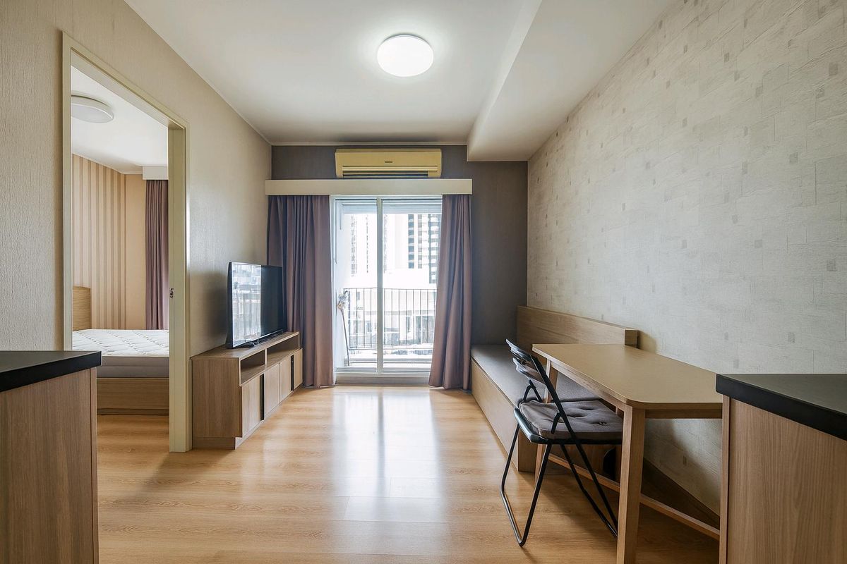 Beautiful high-floor room, fully furnished with electrical appliances⭐Chapter One The Campus (Chapter One The Campus Kaset) – รูปที่ 3
