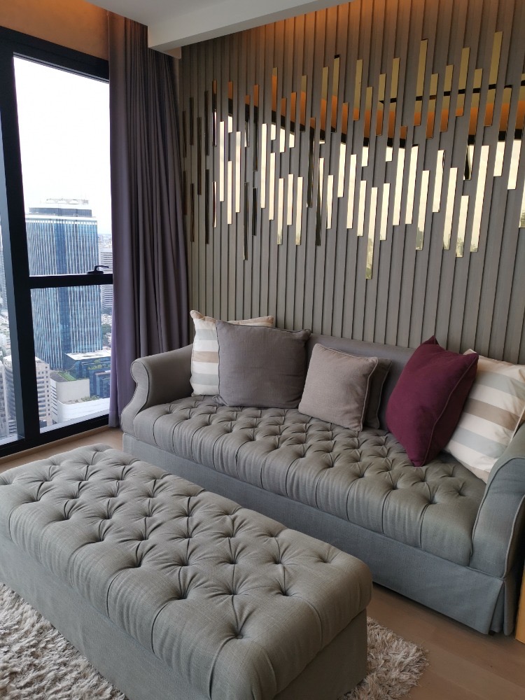 Stunning view Ashton Silom high floor 2 beds 1 baths – รูปที่ 4