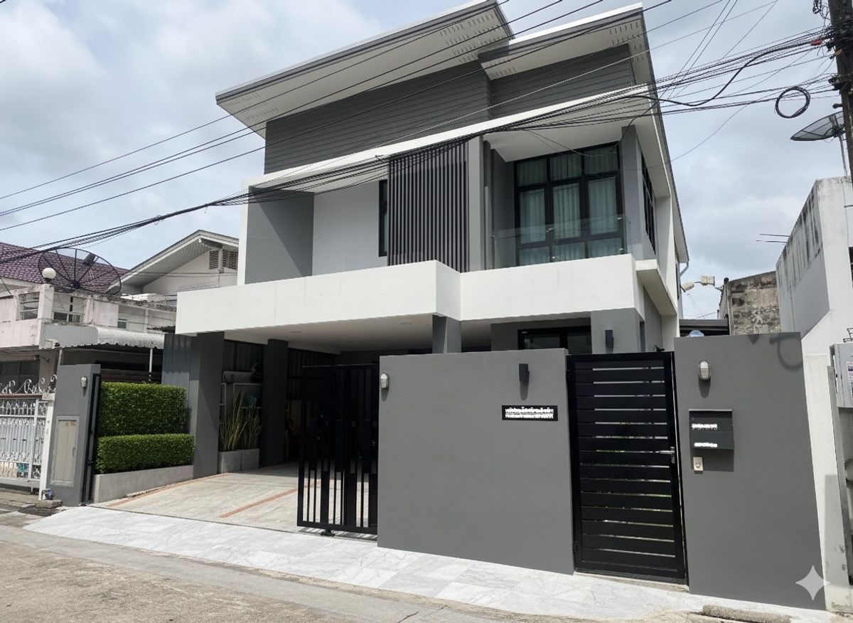 ขาย บ้านเดี่ยวสร้างเอง 2 ชั้น บนที่ดิน 50 ตรว 3 นอน 3 น้ำ 1 ห้องทำงาน 4 จอดรถ แต่งครบ พร้อมอยู่ ใกล้ MRT ภาวนา ขาย บ้านเดี่ยวสร้างเอง 2 ชั้น บนที่ดิน 50 ตรว 3 นอน 3 น้ำ 1 ห้องทำงาน 4 จอดรถ แต่งครบ พร้อมอยู่ ใกล้ MRT ภาวนา
