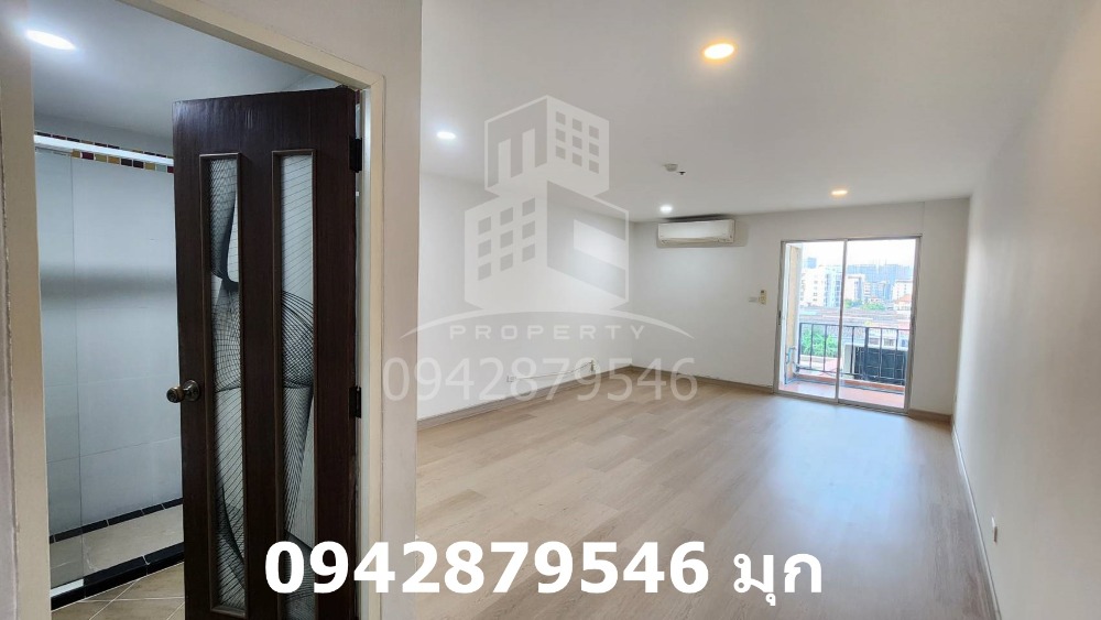 For sale: Regent Home 5, 6th floor, Building A, size 31 sq m, empty room, SPC floor, newly painted walls – รูปที่ 3