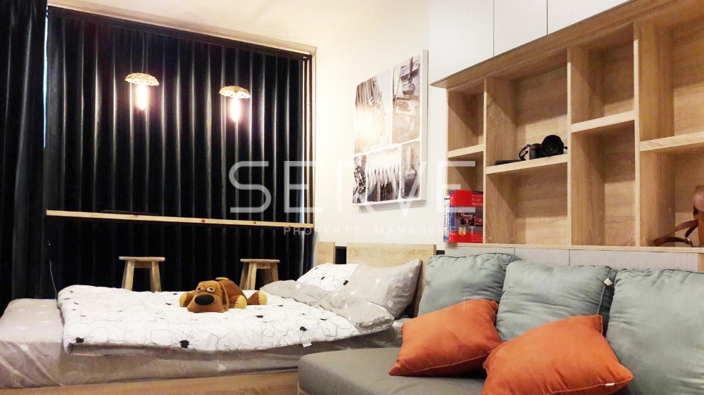 Best Price! Studio Unit  Nice Room City view Fully furnished  Good Location Next to MRT Thailand Cultural Centre Station @ Noble Revolve Ratchada  – รูปที่ 4